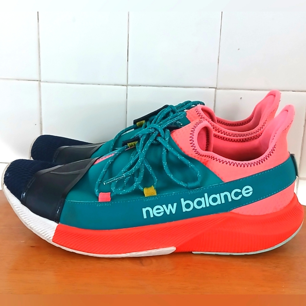 New Balance Teal and Pink Athletic Shoes